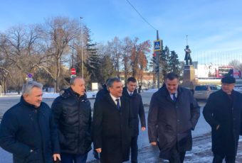 Вячеслав Володин провел для делегации из Кореи экскурсию по центру Саратова