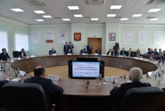 Встреча с делегацией Ирана на первом экономическом форуме в Саратове