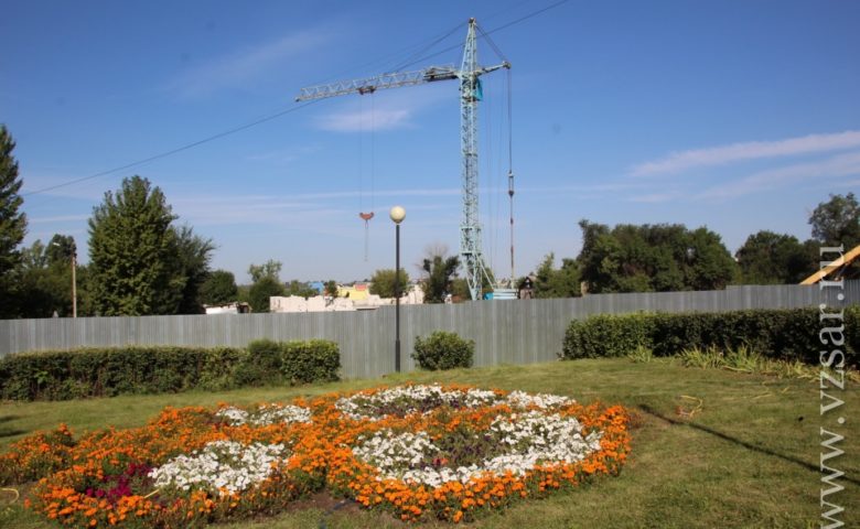 Визит в гимназию №89 и стройплощадку дома в Елшанке