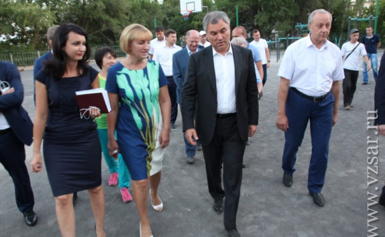 Встреча Вячеслава Володина с жителями поселка Комсомольский