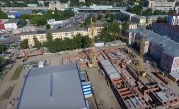 Возведение предуниверсария продолжается