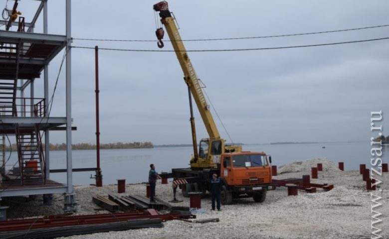 Подрядчики учли пожелания лодочников при строительстве эллингов