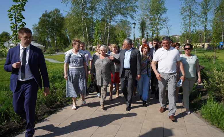 Вячеслав Володин посетил горпарк Вольска