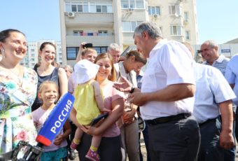 Вячеслав Володин посетил строительную площадку в микрорайоне «Звезда»