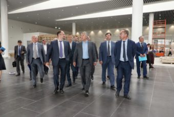 Осмотр готовности транспортной инфраструктуры к запуску в аэропорту «Гагарин»