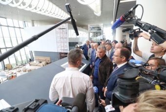 Вячеслав Володин прибыл в аэропорт «Гагарин»