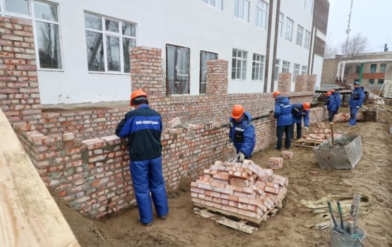 Школа в Приволжском будет готова к 10 августа
