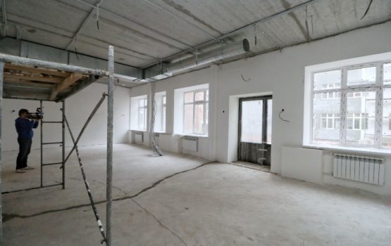 Жители Приволжского готовятся к открытию новой современной школы