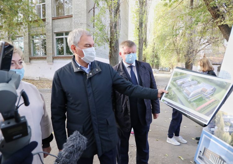 Вячеслав Володин: «Это будет самая большая школа Саратова»