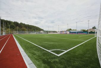 В поселке Соколовый заработал новый многофункциональный стадион