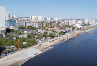 В 2022 году саратовская набережная увеличится более чем в три раза