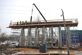 Путепровод в пос. Жасминный планируют сдать в августе этого года