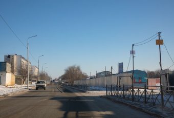 Проект новой дороги у школы в Ласточкине