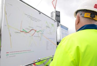 Вторая очередь путепровода в Татищеве будет запущена в ноябре