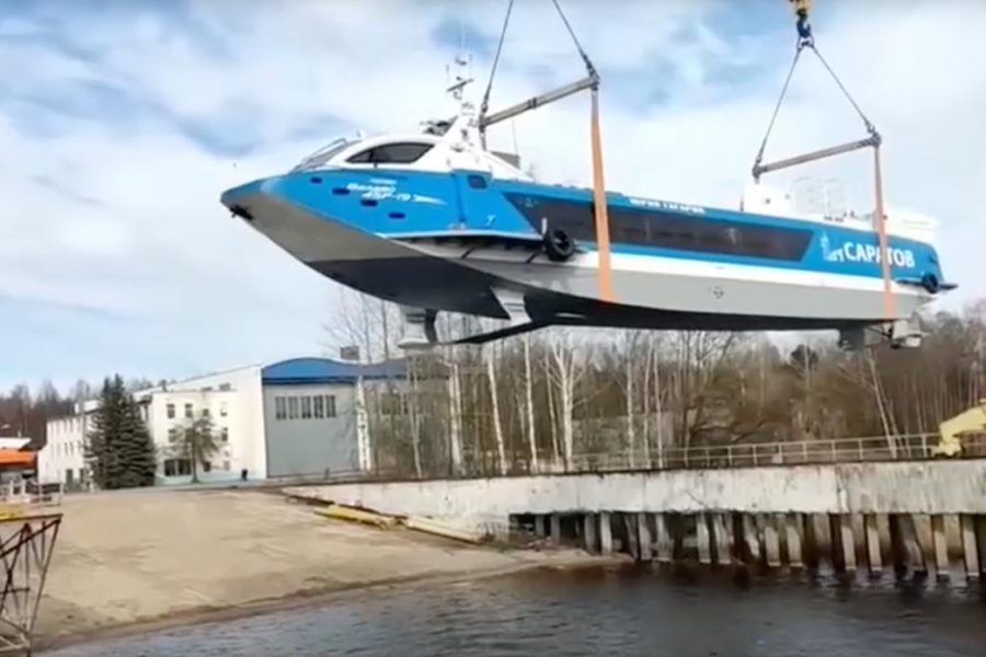 Первый Валдай для Саратовской области спущен на воду