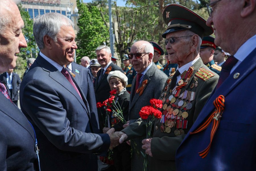 Володин: Поздравляю всех с наступающим праздником — Днём Великой Победы!
