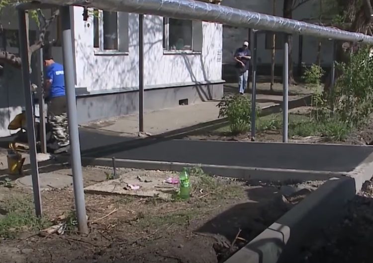 Новый депутатский проект «Ремонт междворовых территорий» в Саратове
