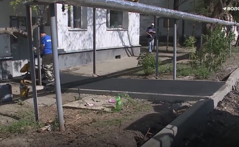 Новый депутатский проект «Ремонт междворовых территорий» в Саратове