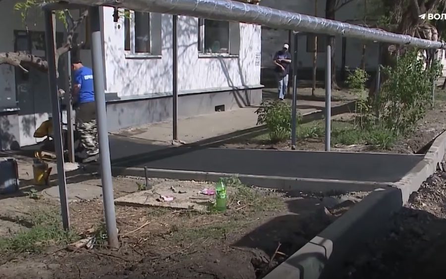 Новый депутатский проект «Ремонт междворовых территорий» в Саратове