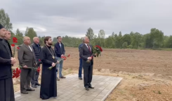 Володин посетил культурно-мемориальный комплекс на истоке Днепра