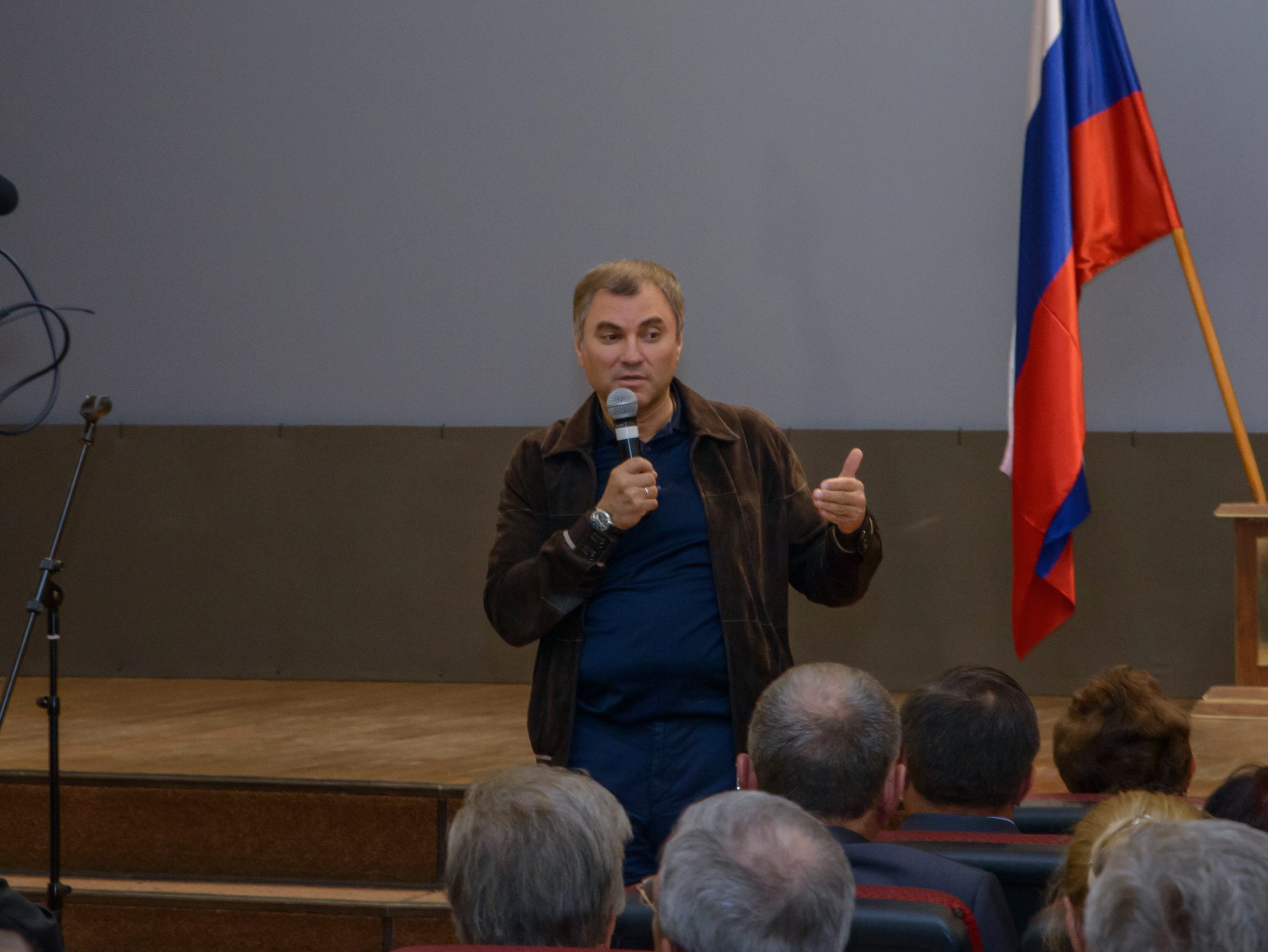 Вячеслав Володин на встрече с учителями в Саратове