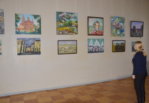 Выставка “Хвалынские этюды” открылась в Вольске