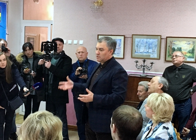 Вячеслав Володин потребовал улучшить проект пешеходной зоны в Вольске