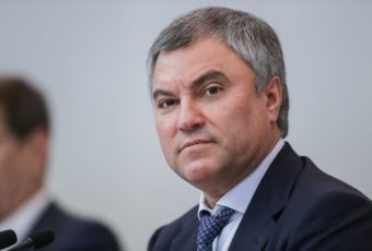 Председатель Государственной Думы Вячеслав Володин поздравил жителей Саратовской области с наступающим Новым 2018 годом