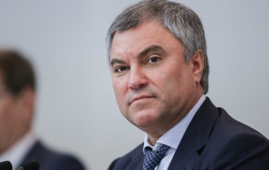 Председатель Государственной Думы Вячеслав Володин поздравил жителей Саратовской области с наступающим Новым 2018 годом