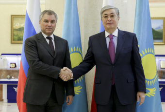 Встреча с Председателем Сената Парламента Казахстана
