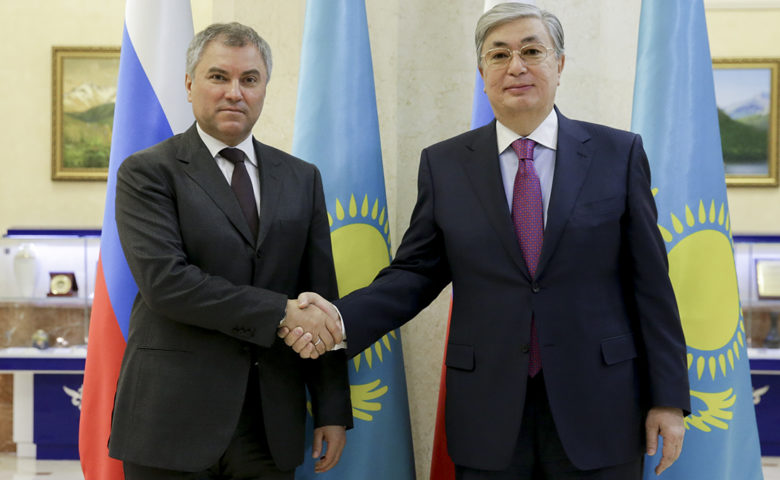 Встреча с Председателем Сената Парламента Казахстана