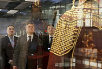 Вячеслав Володин посетил Национальный музей Республики Казахстан