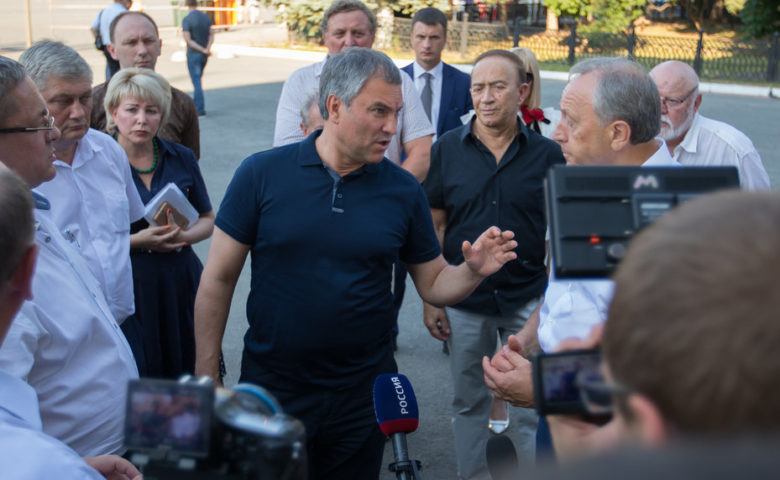 Вячеслав Володин о реконструкции театра оперы и балета в Саратове