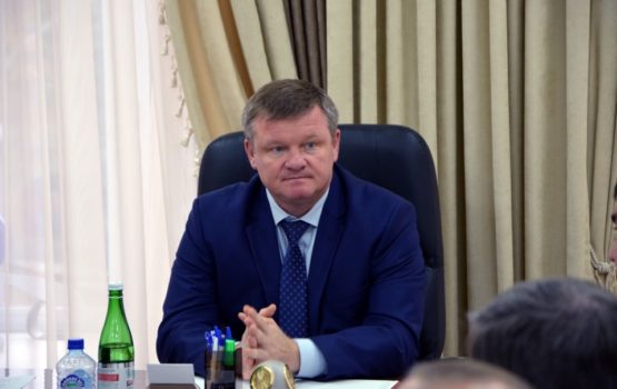 Председатель Государственной Думы РФ Вячеслав Володин провел рабочее совещание с главой города Саратова Михаилом Исаевым