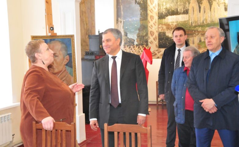 Вячеслав Володин посетил художественно-мемориальный музей К.С. Петрова-Водкина в Хвалынске