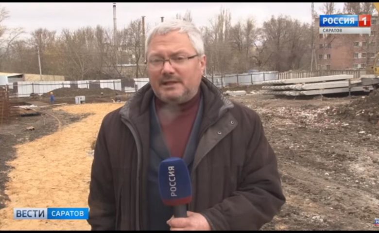 Стройплощадку дома для переселенцев из аварийного жилья посетил Вячеслав Володин