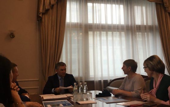 Вячеслав Володин встретился с учителями Саратовской области в Москве