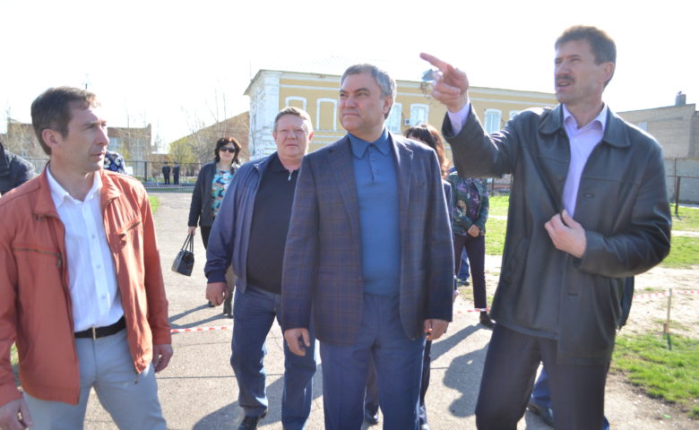 Вячеслав Володин посетил Александров Гай