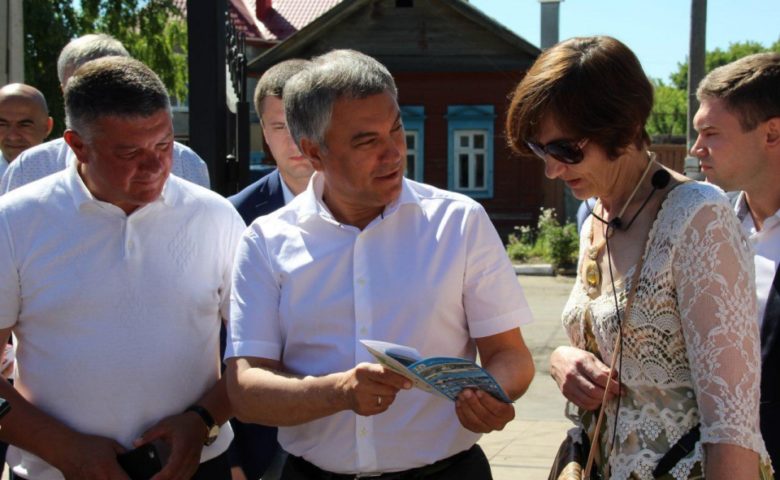 Вячеслав Володин прибыл в Вольск