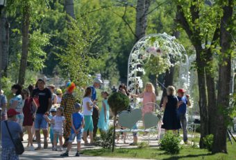 Открытие парка в Вольске