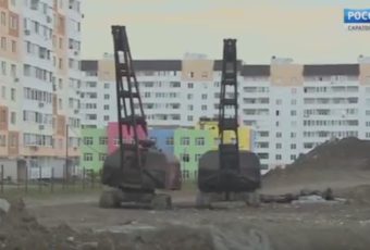 Строительство новой школы в Солнечном идет полным ходом