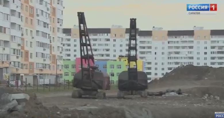 Строительство новой школы в Солнечном идет полным ходом