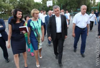 Встреча Вячеслава Володина с жителями поселка Комсомольский