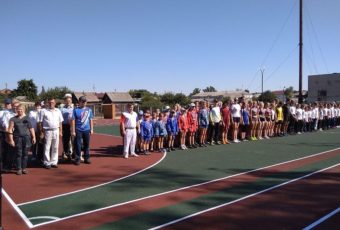 Спортивная площадка в Романовке открылась в рамках благотворительного проекта