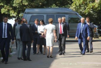 Вячеслав Володин прибыл в Самойловский район