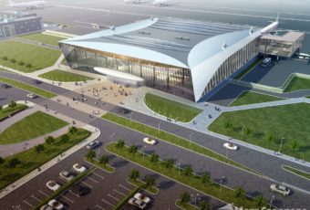 Председатель Государственной Думы посетил стройплощадку нового аэропорта в Сабуровке