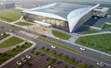Председатель Государственной Думы посетил стройплощадку нового аэропорта в Сабуровке
