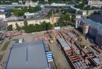 Возведение предуниверсария продолжается
