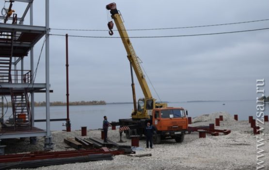 Подрядчики учли пожелания лодочников при строительстве эллингов