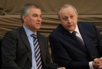 Председатель ГД провел встречу с губернатором Саратовской области